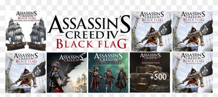 Illustrious Pirates Pack - Assassin's Creed 3 Clipart #3471366