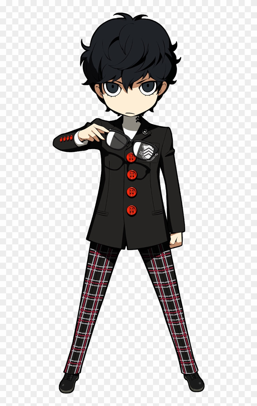 #persona 5#persona Q2#ren Amamiya#joker #nasty Crimeboy#akira - Ren Amamiya Persona Q2 Clipart #3471715