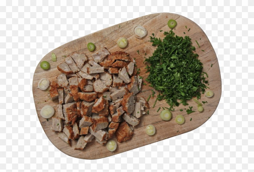 Meatball Pieces With Herbs - Wood Clipart #3471963