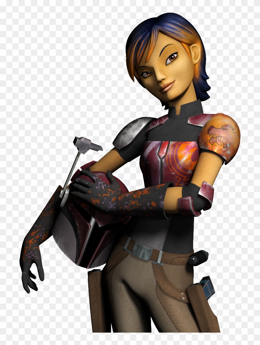 The Spark Of Rebellion (accepting) - Star Wars Rebels Sabine Wren Season 1 Clipart