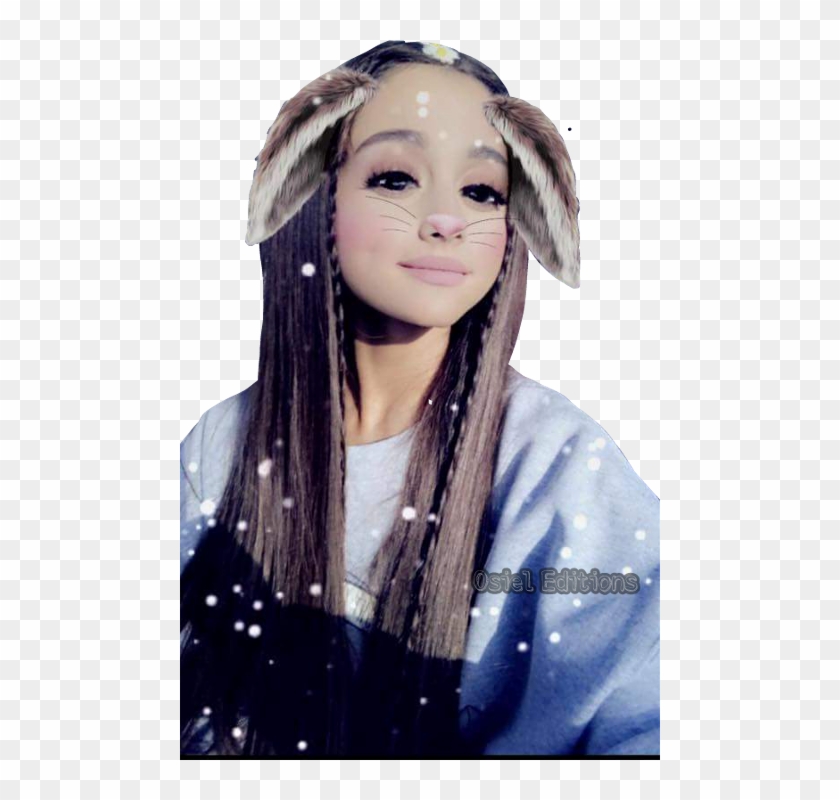 Ariana Grande Snapchat Cute , Png Download - Ariana Grande Theme Clipart