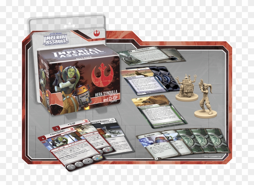 Fantasy Flight Games Star Wars Rebels Hera Syndulla - Imperial Assault Alliance Rangers Clipart