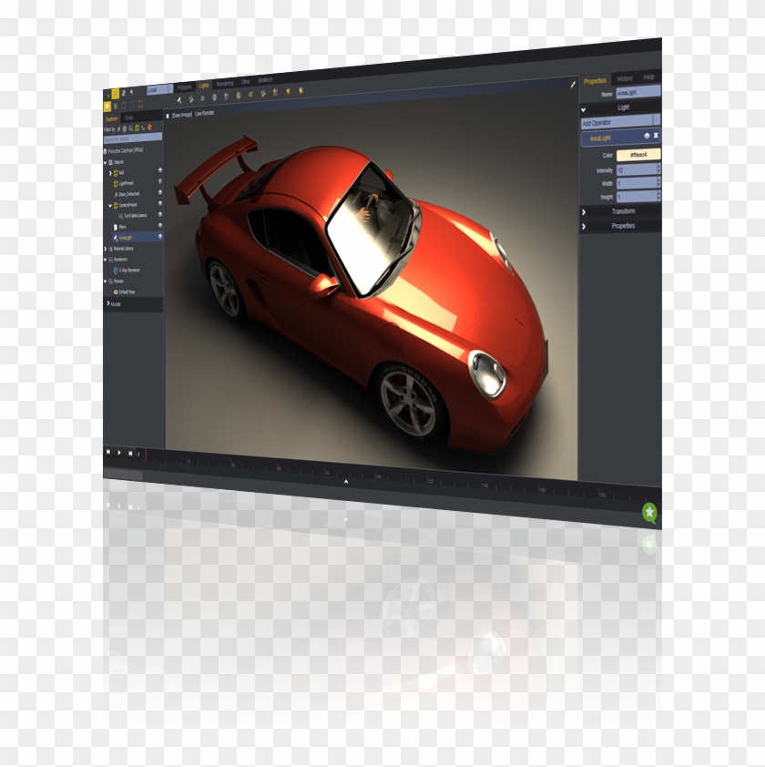 See How Fast V-ray Renders On Your Machine - Supercar Clipart #3473446
