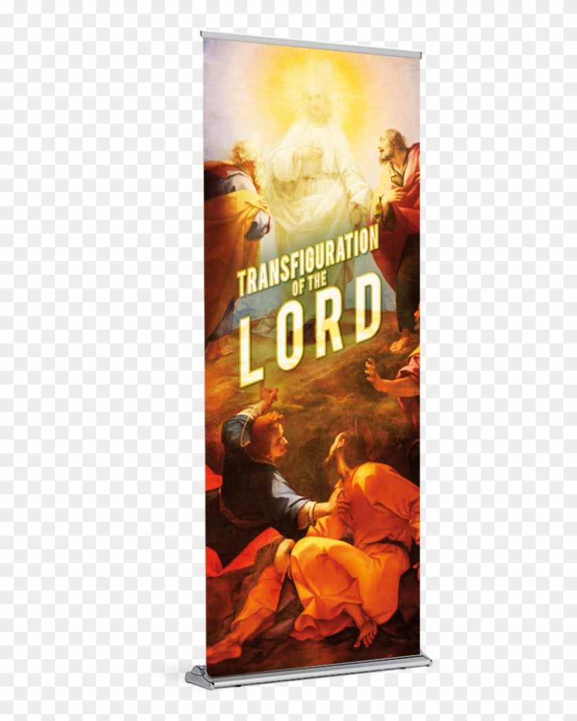 Transfiguration Dazzling White Banner - Poster Clipart