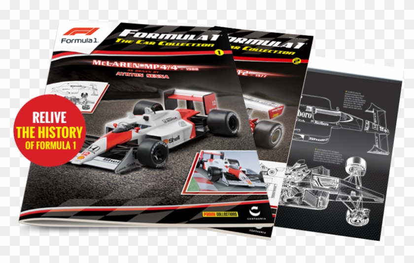 We Analyse The Racing Cars In Fine Detail And Trace - Formula 1 Car Collection Magazine Clipart