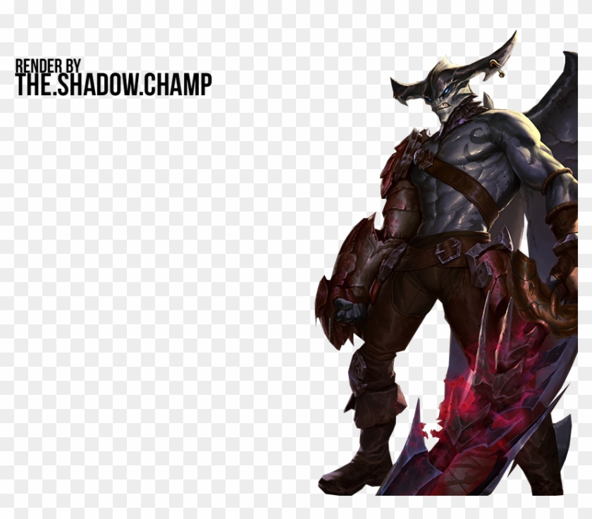 [deleted] New Bilgewater Themed Skins [renders] - Sea Hunter Aatrox Splash Art Clipart #3474222