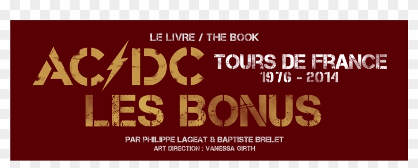 Ac/dc Tours De France 1976-2014 - Poster Clipart #3474358