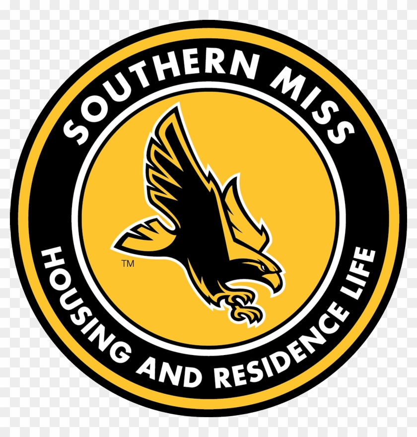 Southern Miss Residence Life - Emblem Clipart #3474700