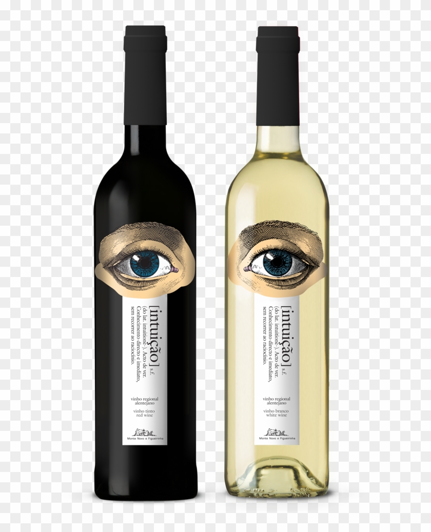 Intuição Wine By André Moreira - Wine With Eye On The Label Clipart #3475596