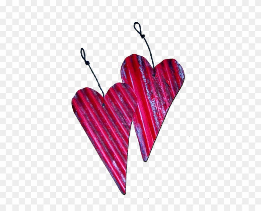 Heart Small Red Wall Sign - Illustration Clipart