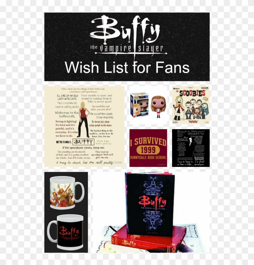 Buffy The Vampire Slayer Must-haves For Fans - Buffy The Vampire Slayer Clipart #3475699