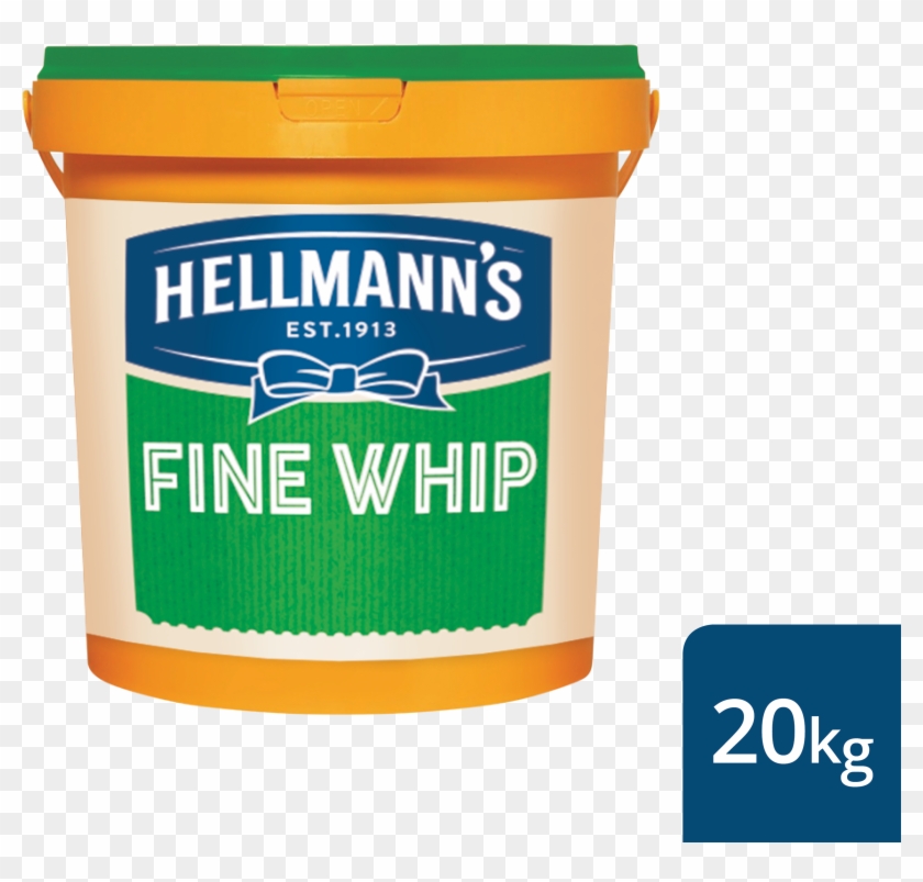 Hellmann's Fine Whip Salad Cream 20kg - Hellmans Clipart #3475886