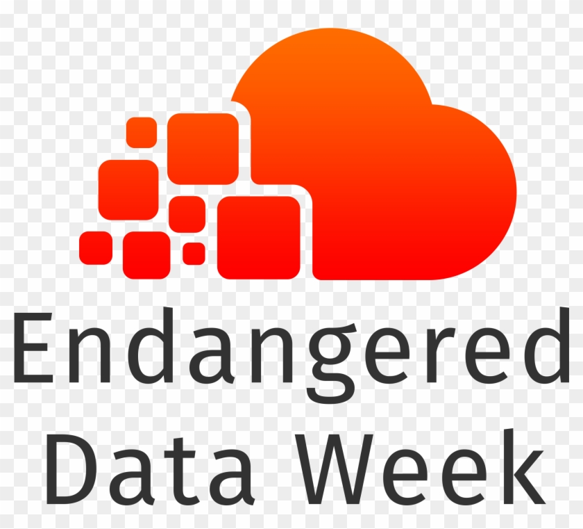 Endangereddataweek Logo - Heart Clipart #3476430