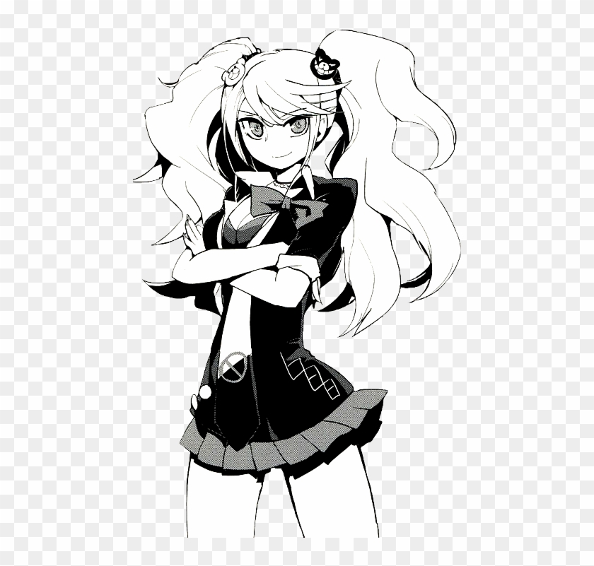 Anime, Manga, And Dangan Ronpa Image - Danganronpa Junko Enoshima Manga Clipart