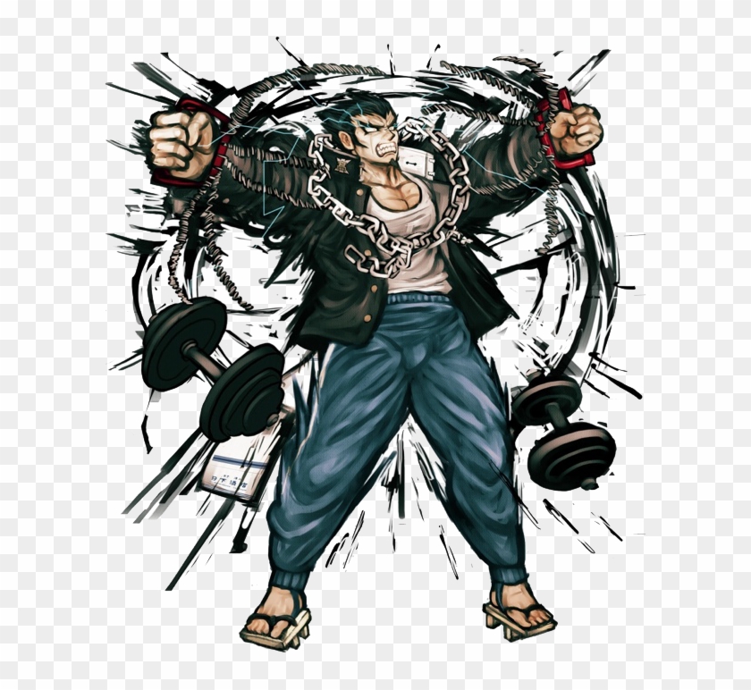 648kib, 606x692, Nidai - Danganronpa Official Character Art Clipart