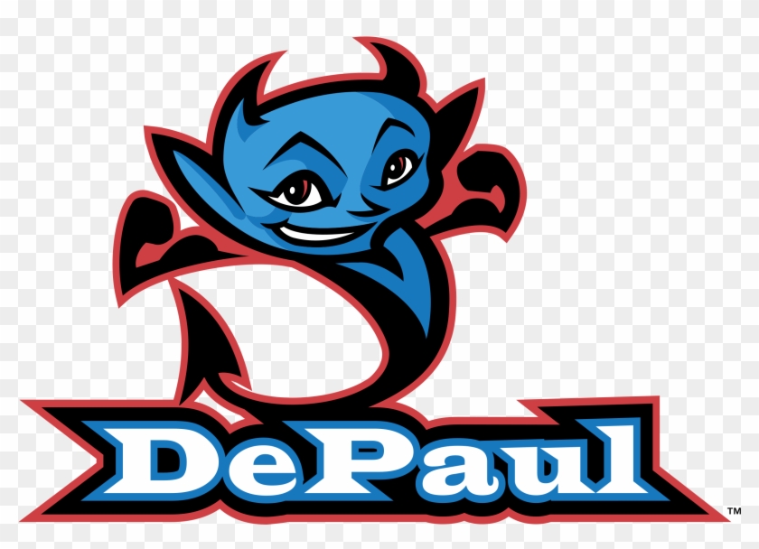 Depaul Blue Demons Logo Png Transparent - Depaul Blue Demons Logo Clipart #3476771