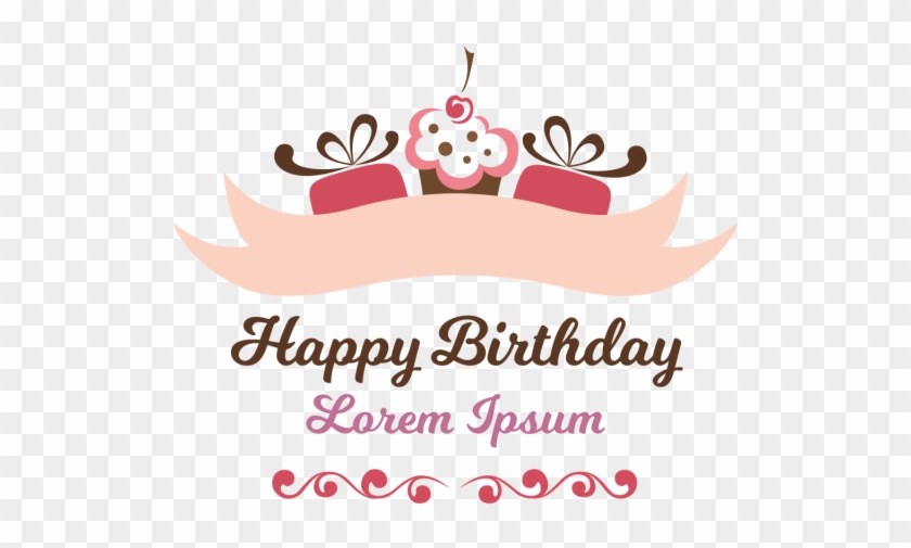 Clip Art Happy Birthday Vintage - Png Download