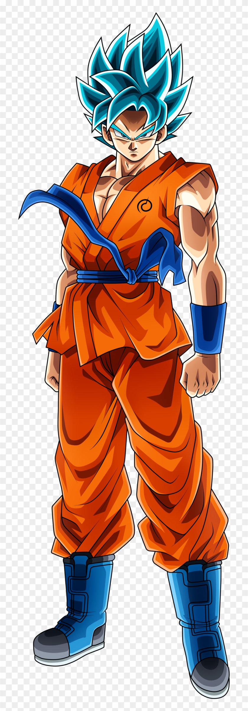 Goku Super Saiyan Blue Png - Sangoku Super Saiyan Blue Clipart #3477125