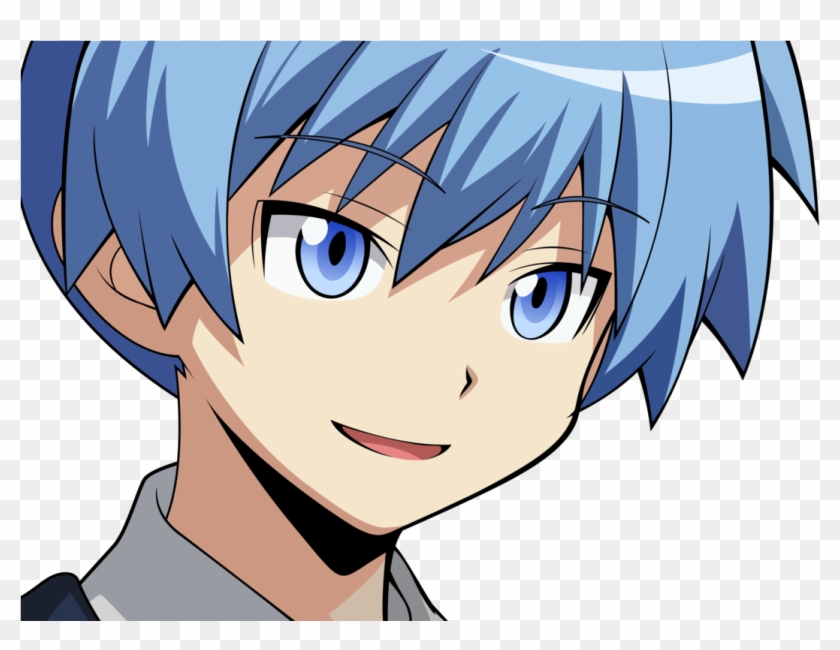 Is This Your First Heart - Assassination Classroom Nagisa Smile Clipart #3477213