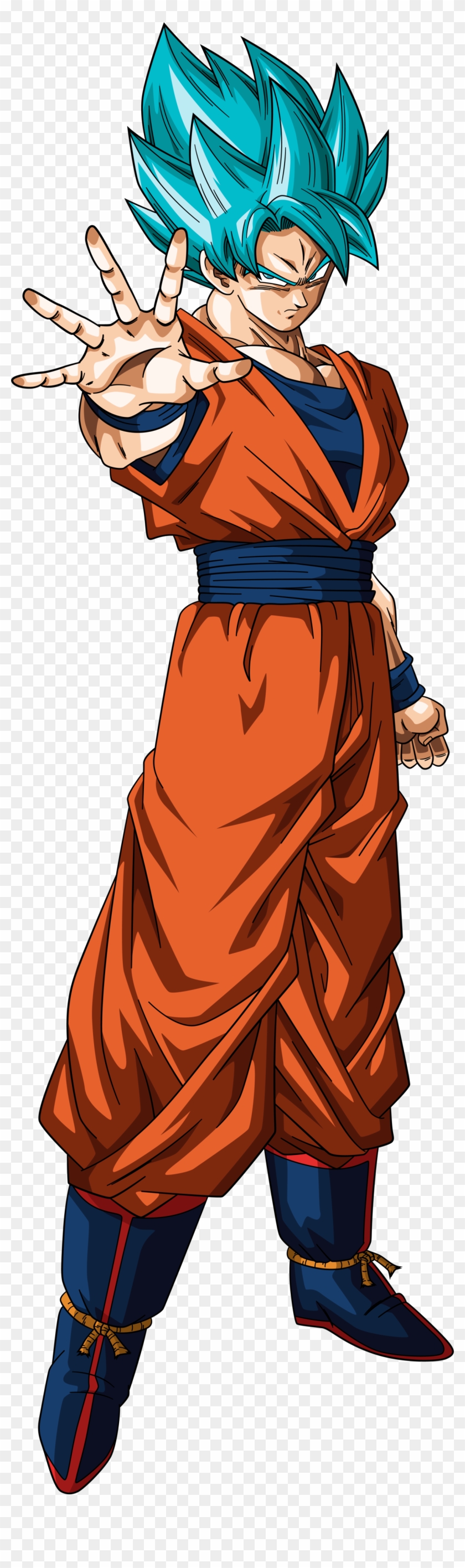 Report Rss Level 3 - Goku Super Saiyajin Blue Png Clipart