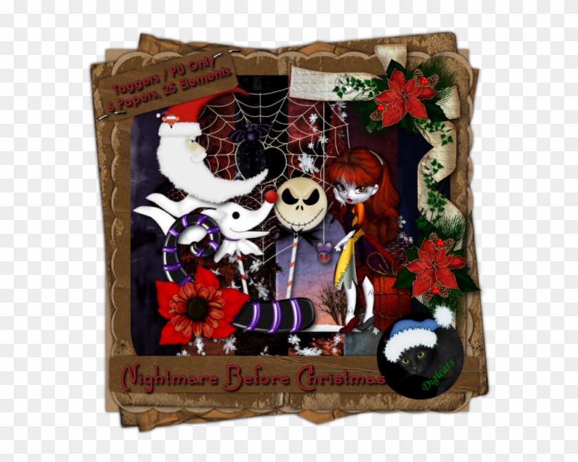 Nightmare Before Christmas Sampler - Dread 107 Rio Grande Clipart #3477354