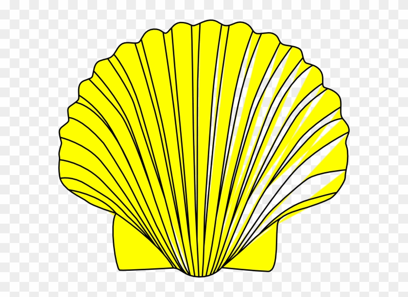 Yellow Shell Clipart - Png Download