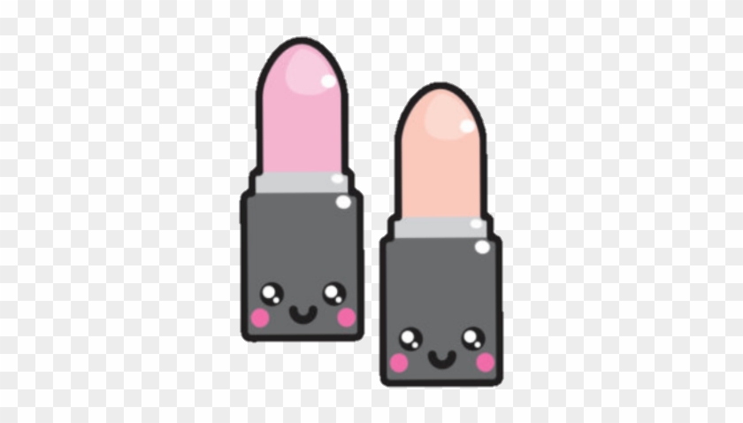 Kawaii Makeup Labial - Imagenes De Labiales Kawaii Clipart