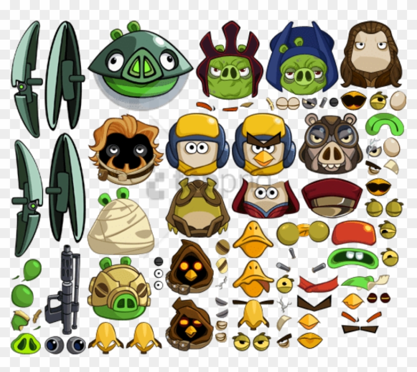 Free Png Angry Birds Star Wars 2 Pigs Png Image With - Pig Angry Birds Star Wars 2 Clipart