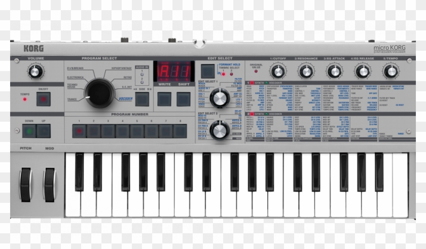 Korg Announces 15th Anniversary Edition Microkorg Synthesizer - Microkorg Pt Clipart