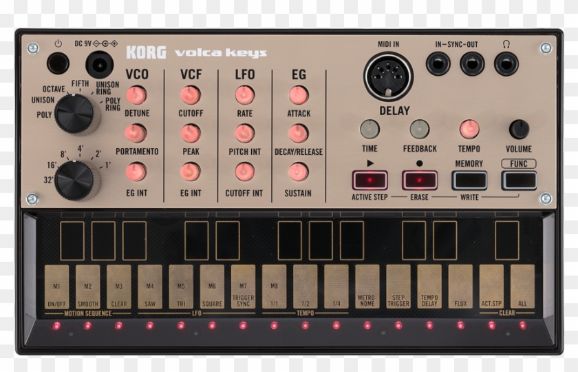 Korg Volca Keys Analog Loop Synthesizer Korg Volca - Korg Volca Keys Clipart