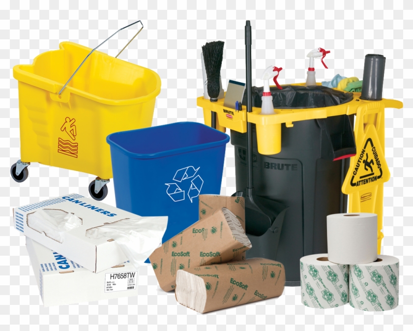 Janitorial - Rubbermaid Clipart
