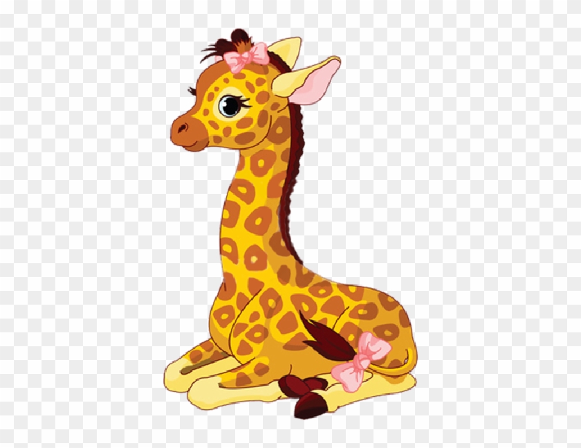 Giraffe Cartoon Png Clipart #3479097