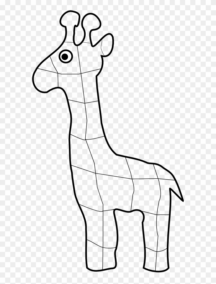 Free Giraffe Pattern Sewing - Clip Art - Png Download #3479267