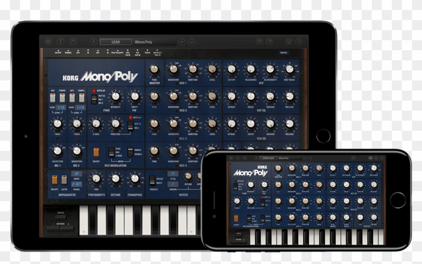 Korg's Mono/poly Synth Is Now An Ios App - Korg Mono Poly Clipart #3479363