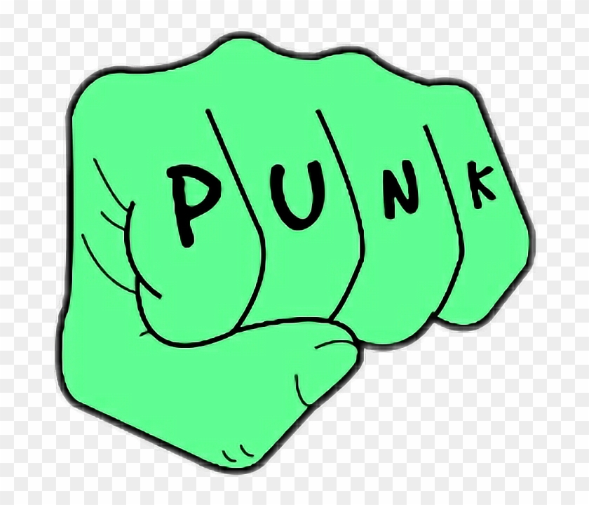 Sticker Punk Rock Png Clipart , Png Download - Png Rock Transparent Png #3480579