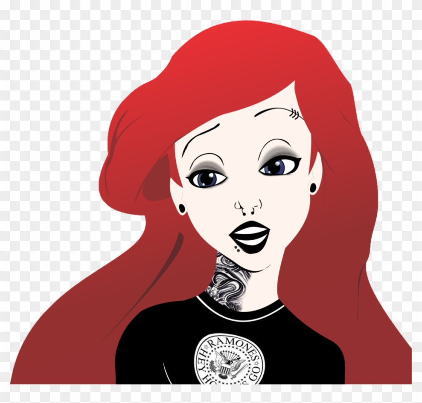 Clipart Library Disney Princess Princesas The - Princesse Disney Punk Rock - Png Download