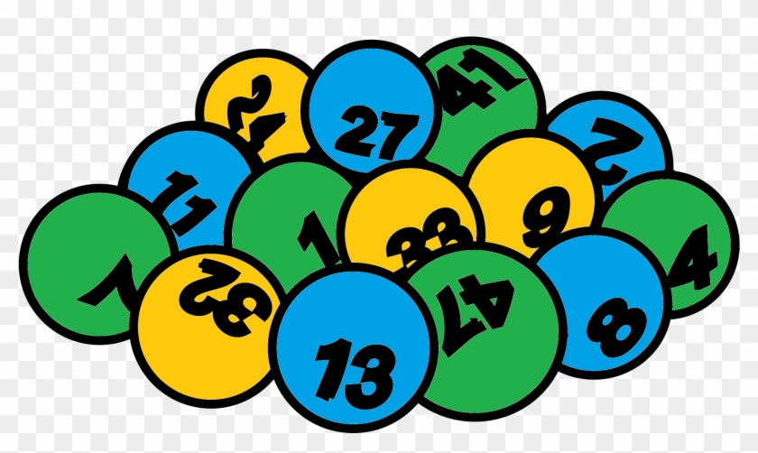 Colorized Lottery Balls - Lotto Clipart - Png Download #3480860