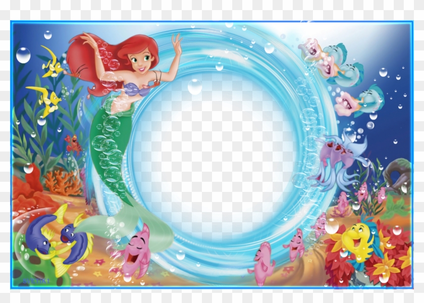 La Sirenita De Disney - Little Mermaid Dancing Fish Clipart