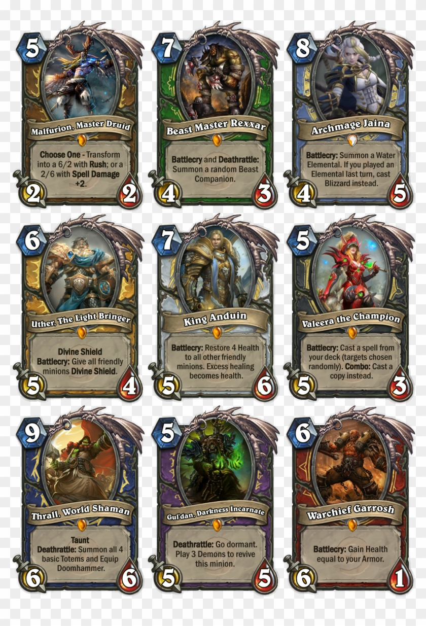 Customhearthstone - Prince Malchezaar Vs Jaraxxus Clipart