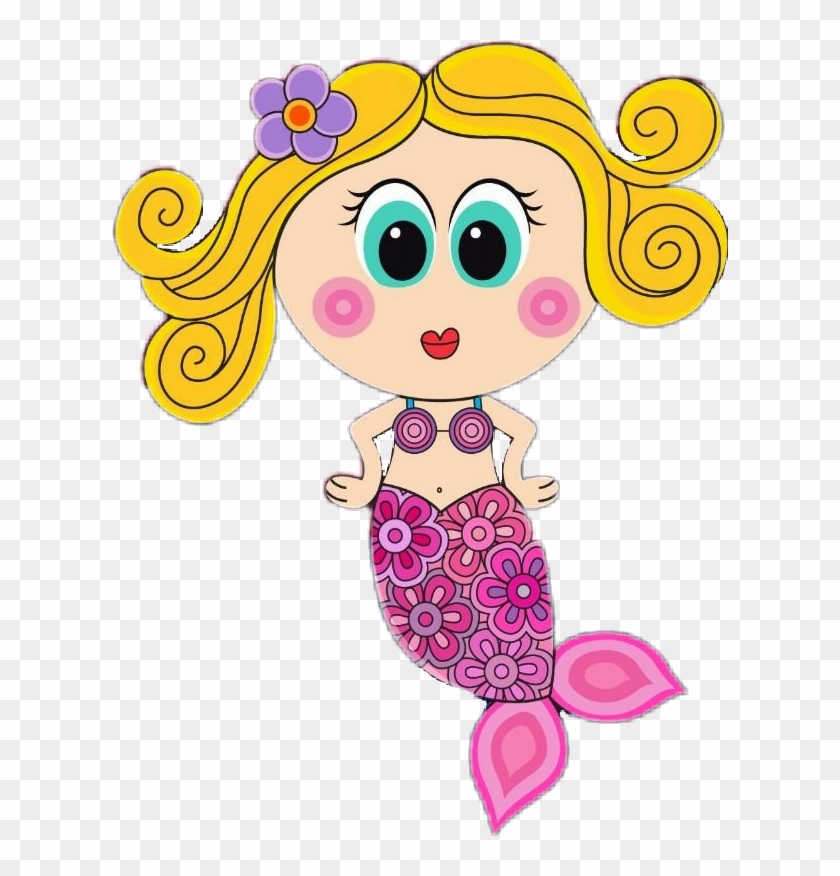 Sirenita Sticker - Sirenita Distroller Clipart #3481107