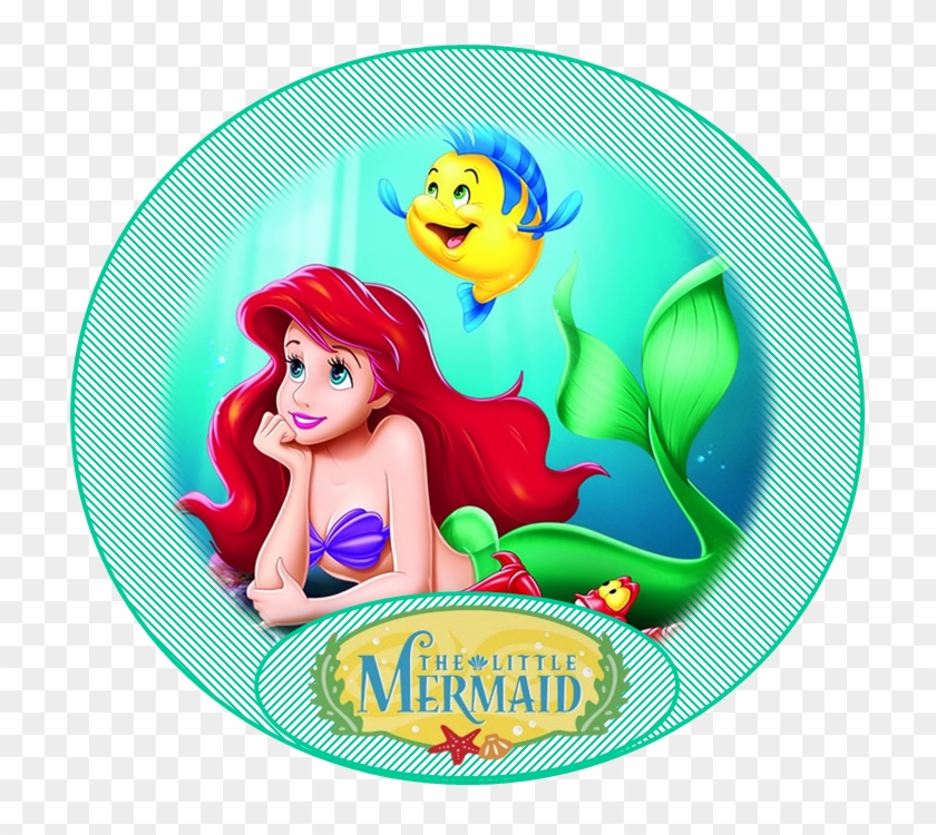 Free Little Mermaid Party Ideas - Little Mermaid Clipart #3481132
