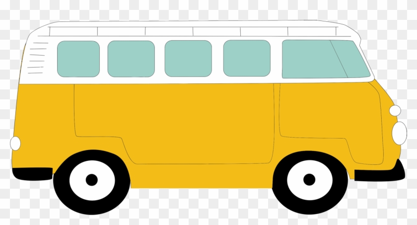 Volkswagen Type 2 Volkswagen Beetle Van Car - Camper Van Clipart - Png Download