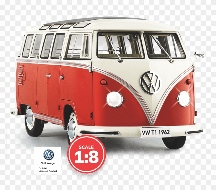Build An Authentic Replica Of The Vw T1 Samba Camperthe - De Agostini 1 8 Clipart #3481268