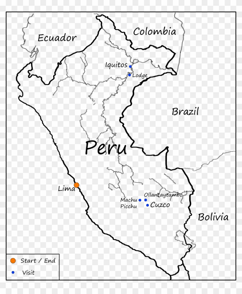 Peru Map - Map Clipart