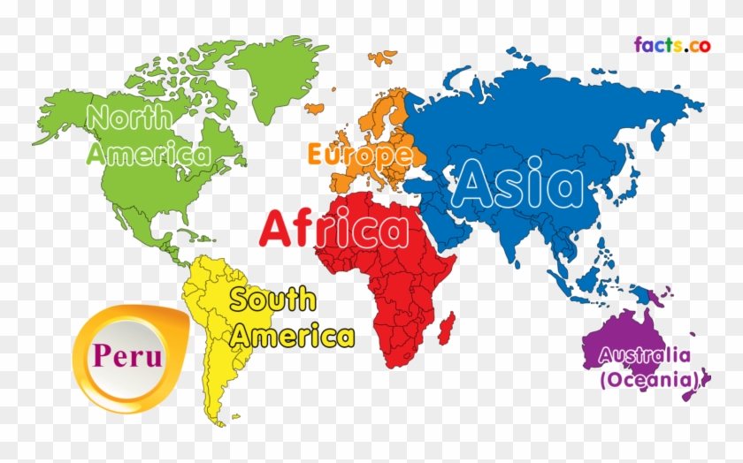 Cuba In The World Map Clipart