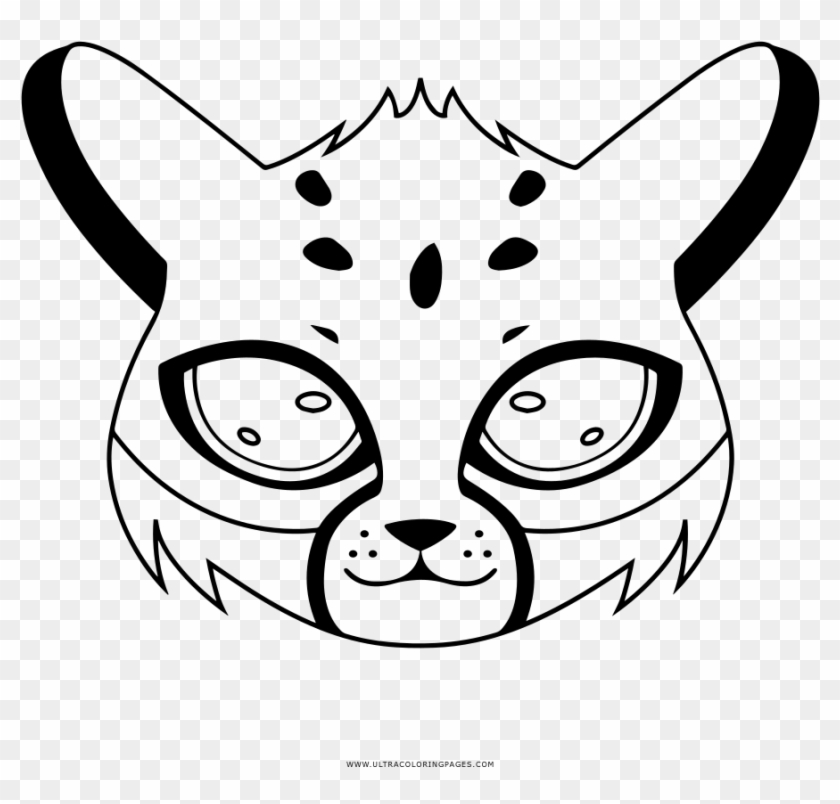 Cheetah Coloring Page - Cartoon Clipart
