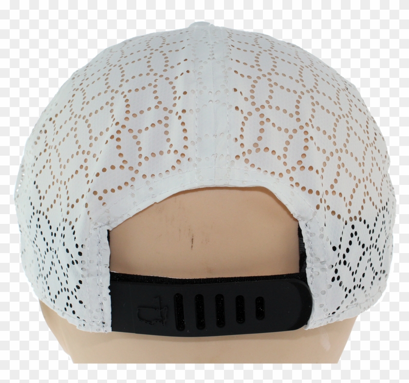 Masters White Performance Tech Lace Hat - Baseball Cap Clipart
