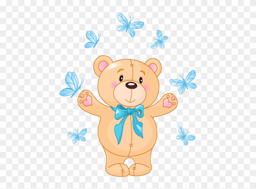Adesivo De Parede Urso - Very Cute Teddy Clipart #3482011