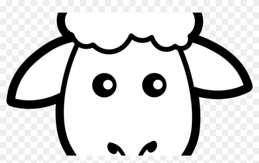 Animal Coloring Pages Drawing Images For Kids To Colour - Draw A Sheep Head Clipart