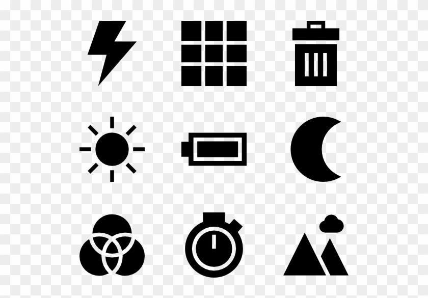 Camera Interface - Hired Icons Clipart #3482796